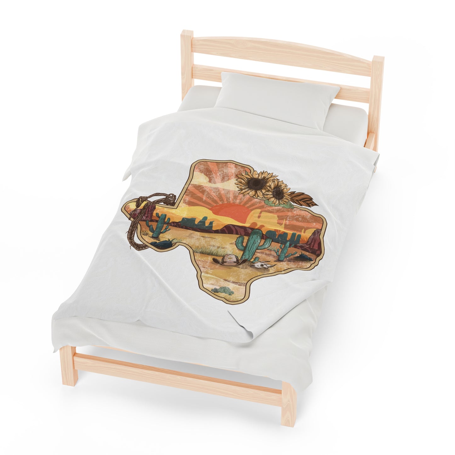 Countryside Living Velveteen Plush Blanket