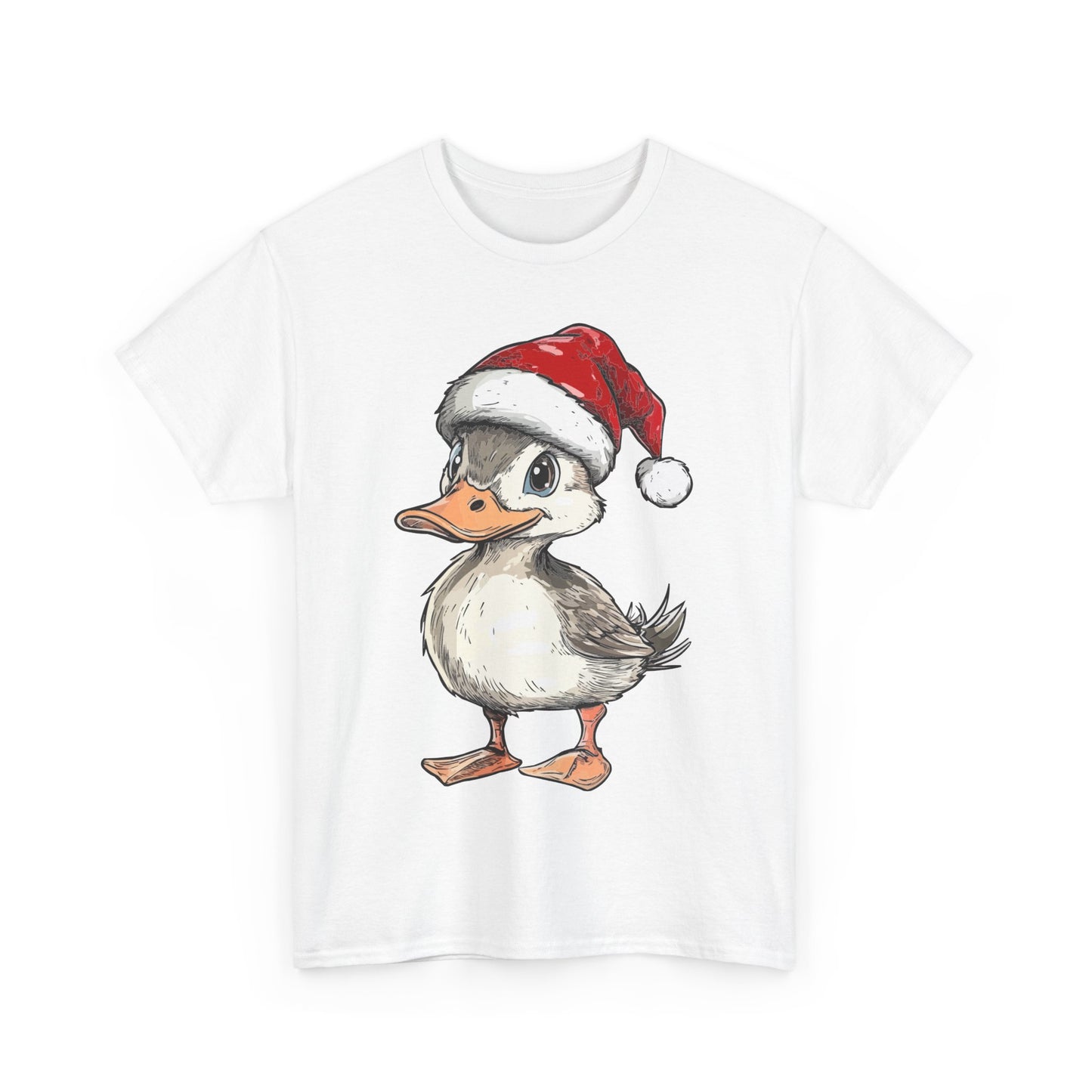 Christmas Duck - Unisex Heavy Cotton Tee