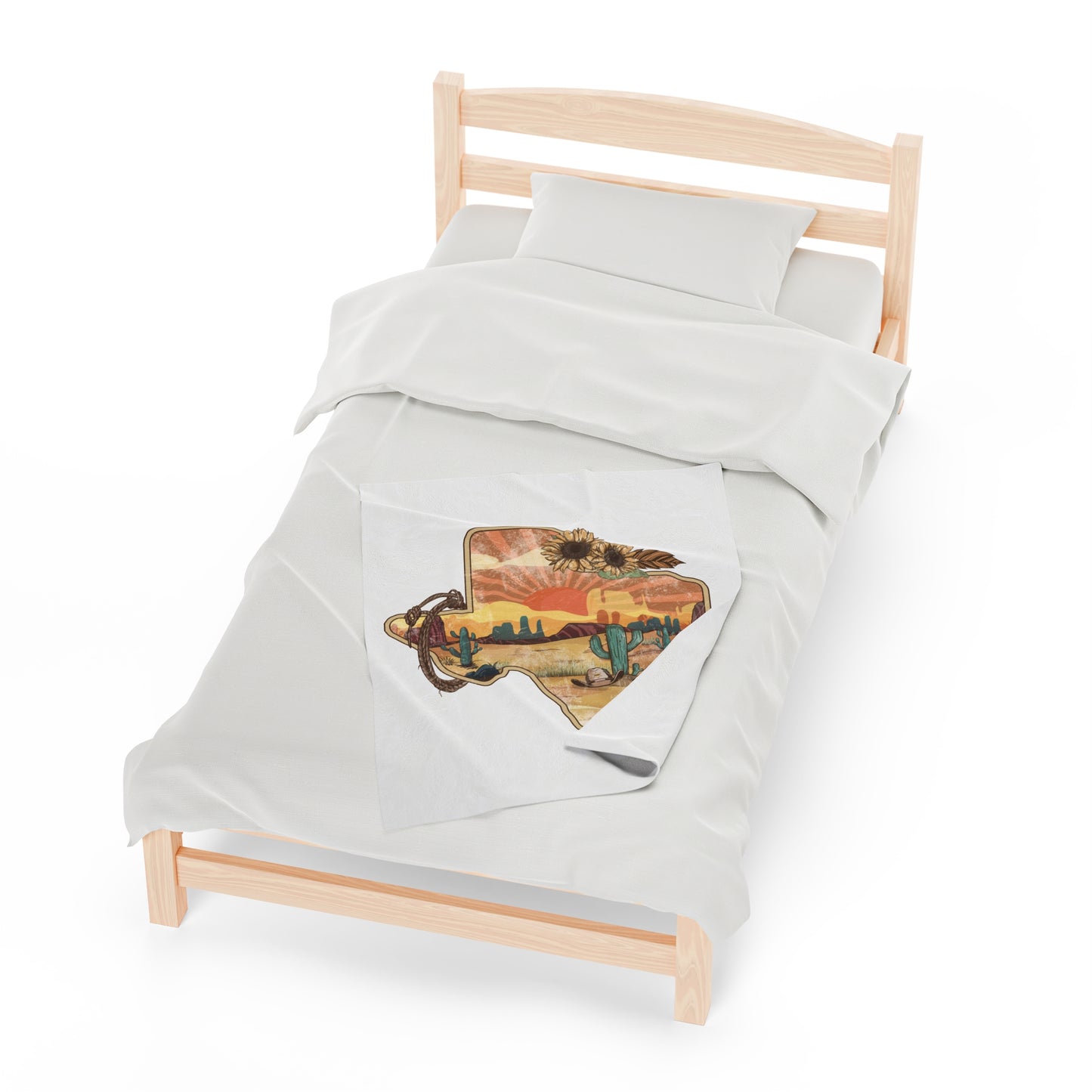 Countryside Living Velveteen Plush Blanket