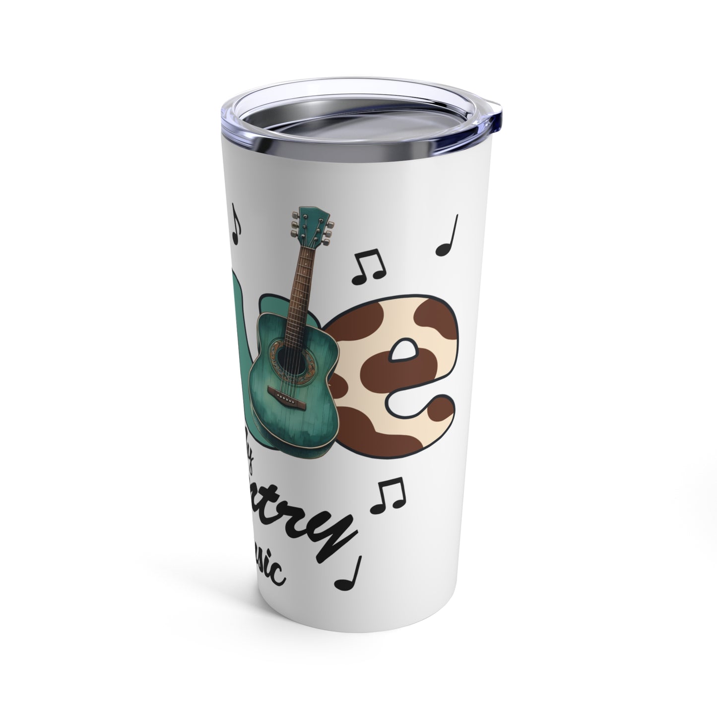 Love my Country Music Tumbler 20oz