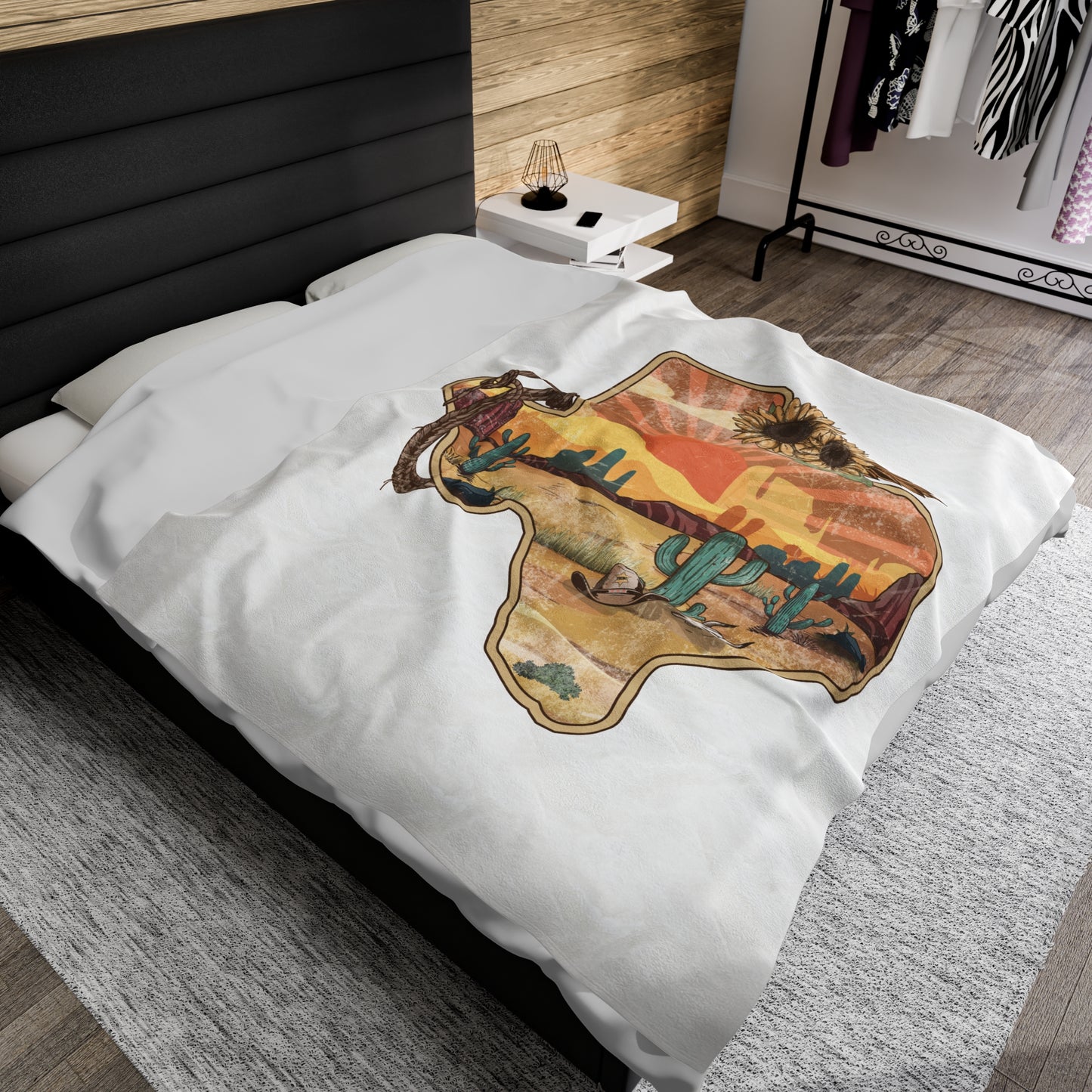 Countryside Living Velveteen Plush Blanket
