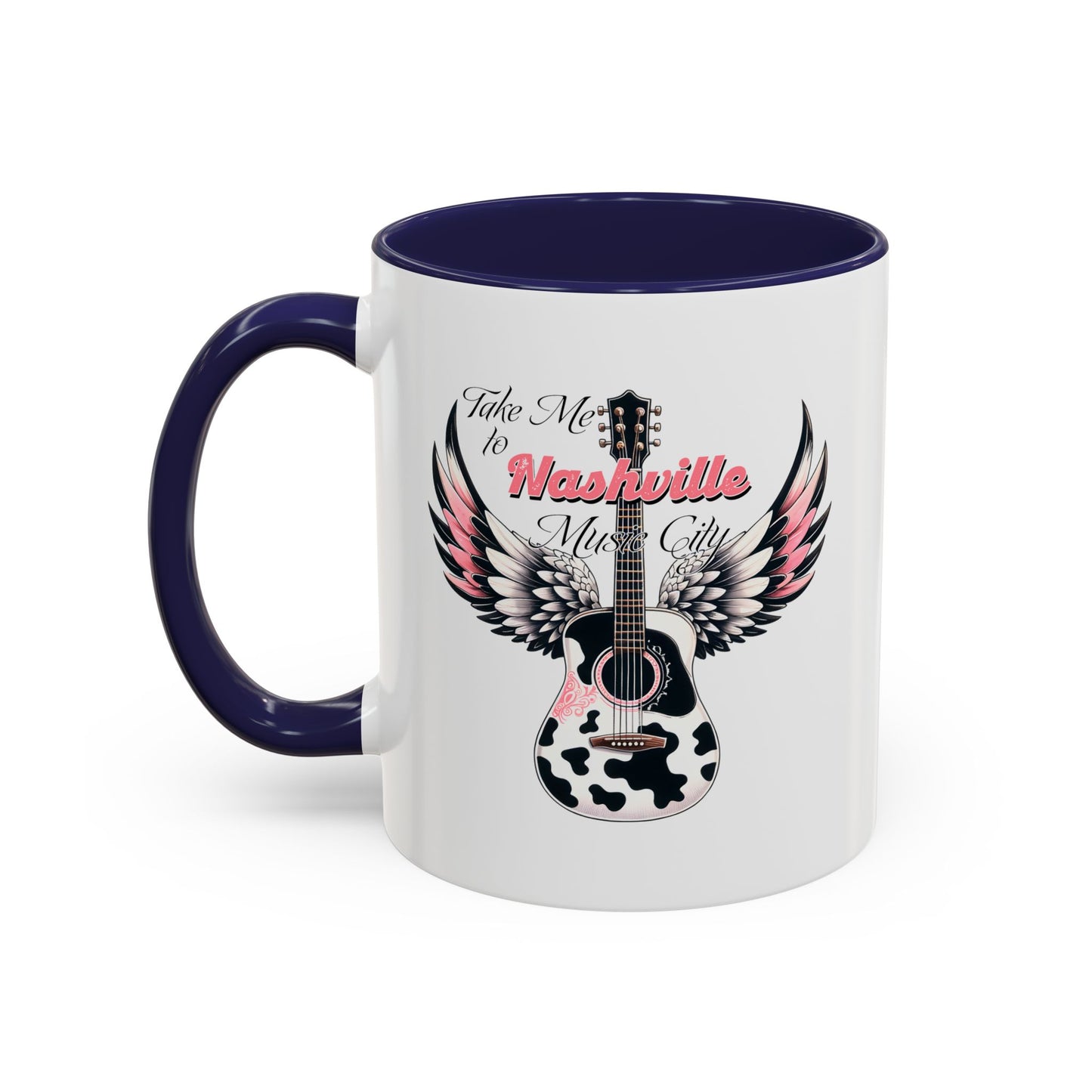 Nashville Music City Accent Coffee Mug