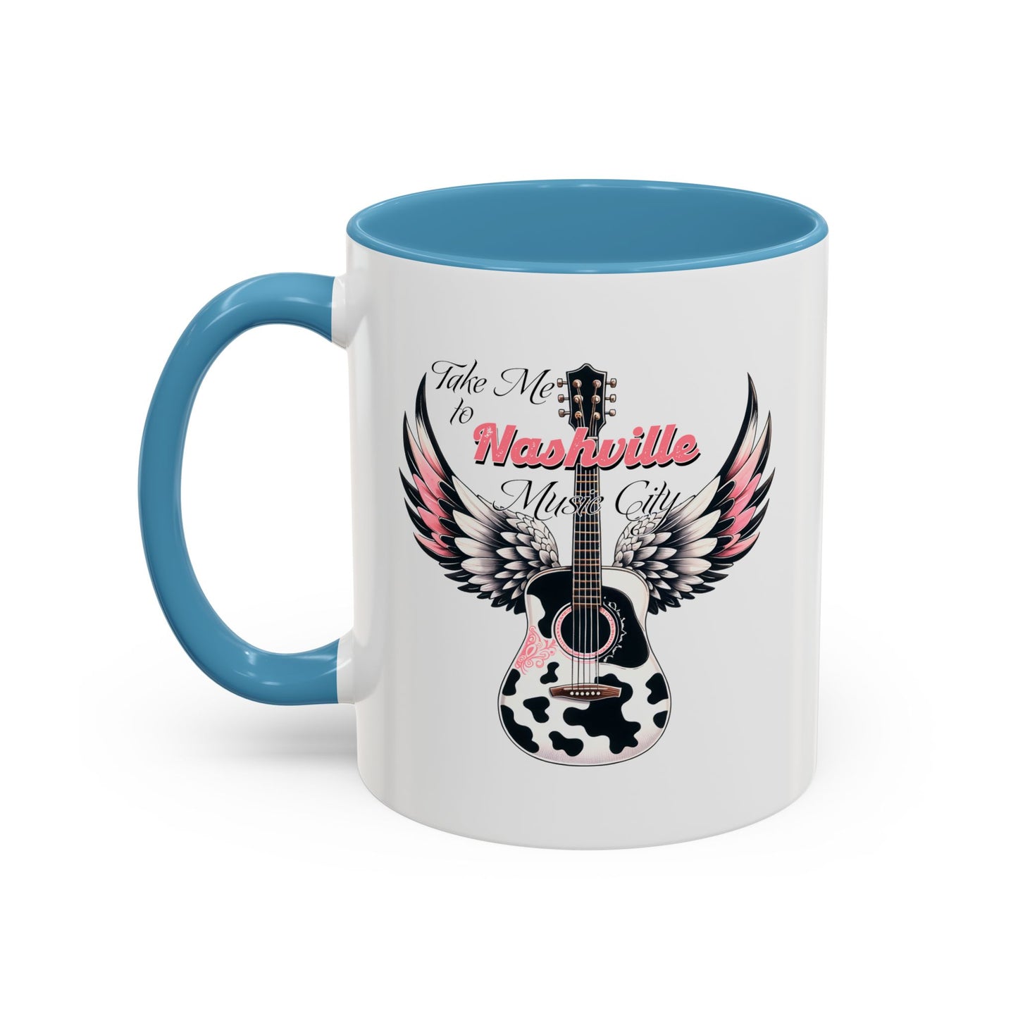 Nashville Music City Accent Coffee Mug