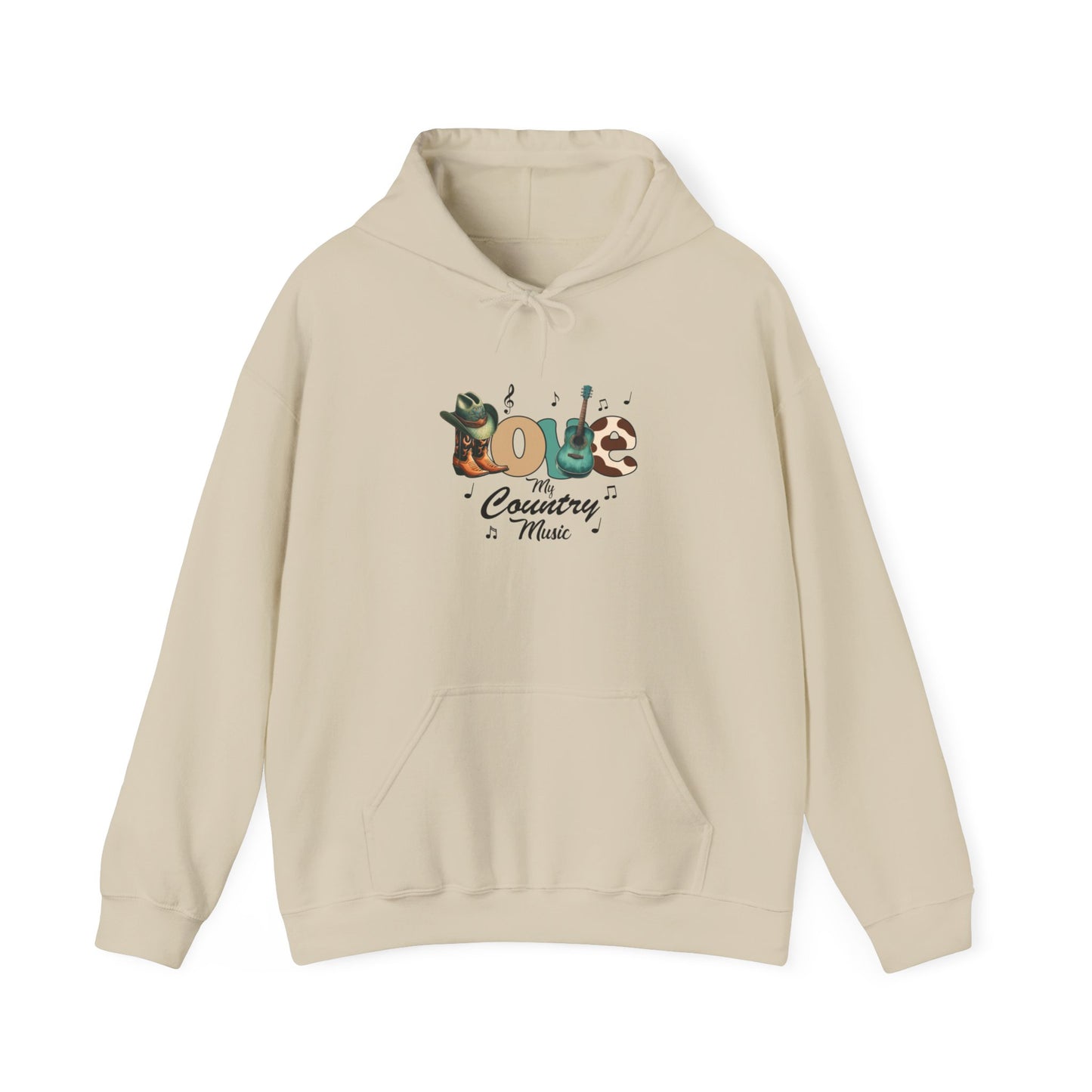 Country Music Lover Unisex Hooded Sweatshirt