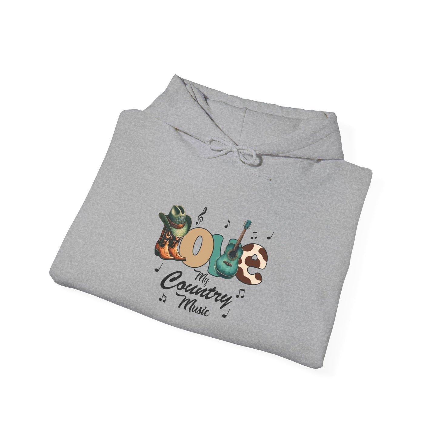 Country Music Lover Unisex Hooded Sweatshirt