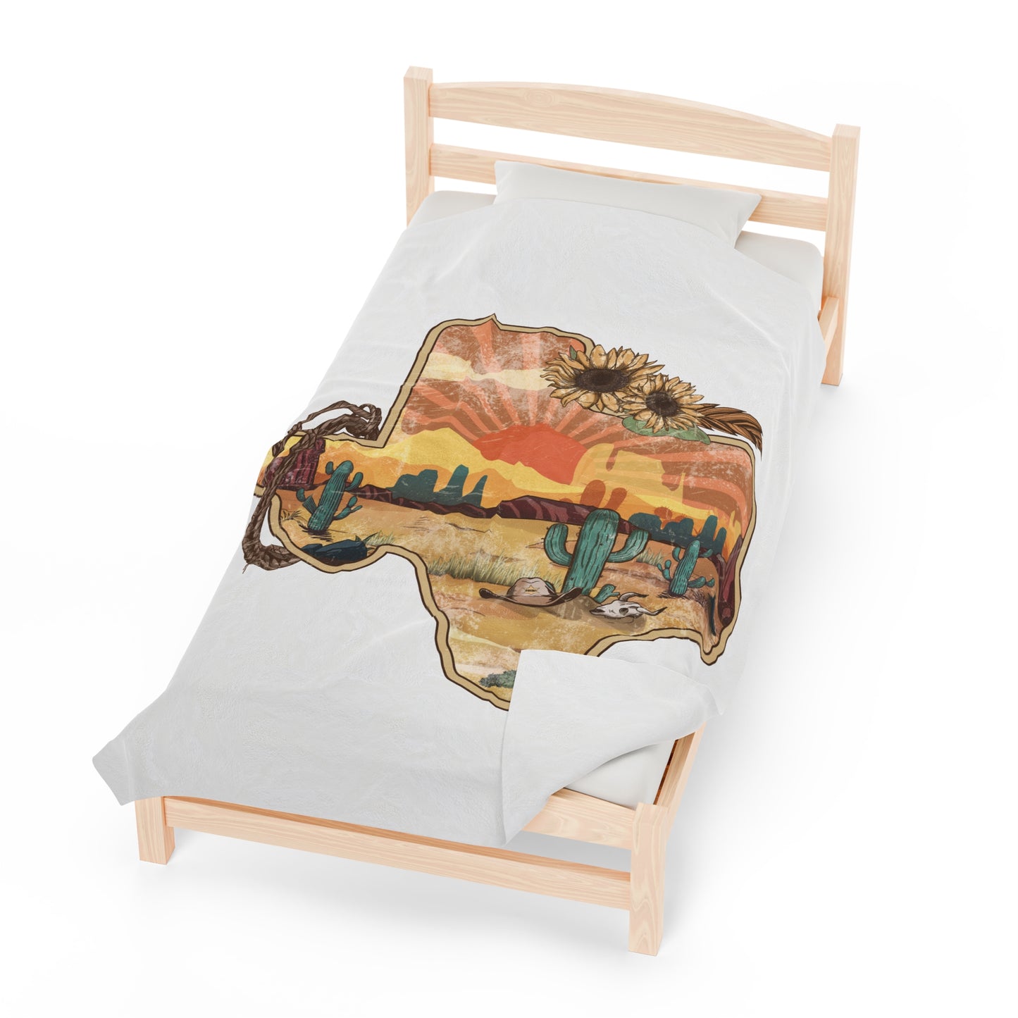 Countryside Living Velveteen Plush Blanket