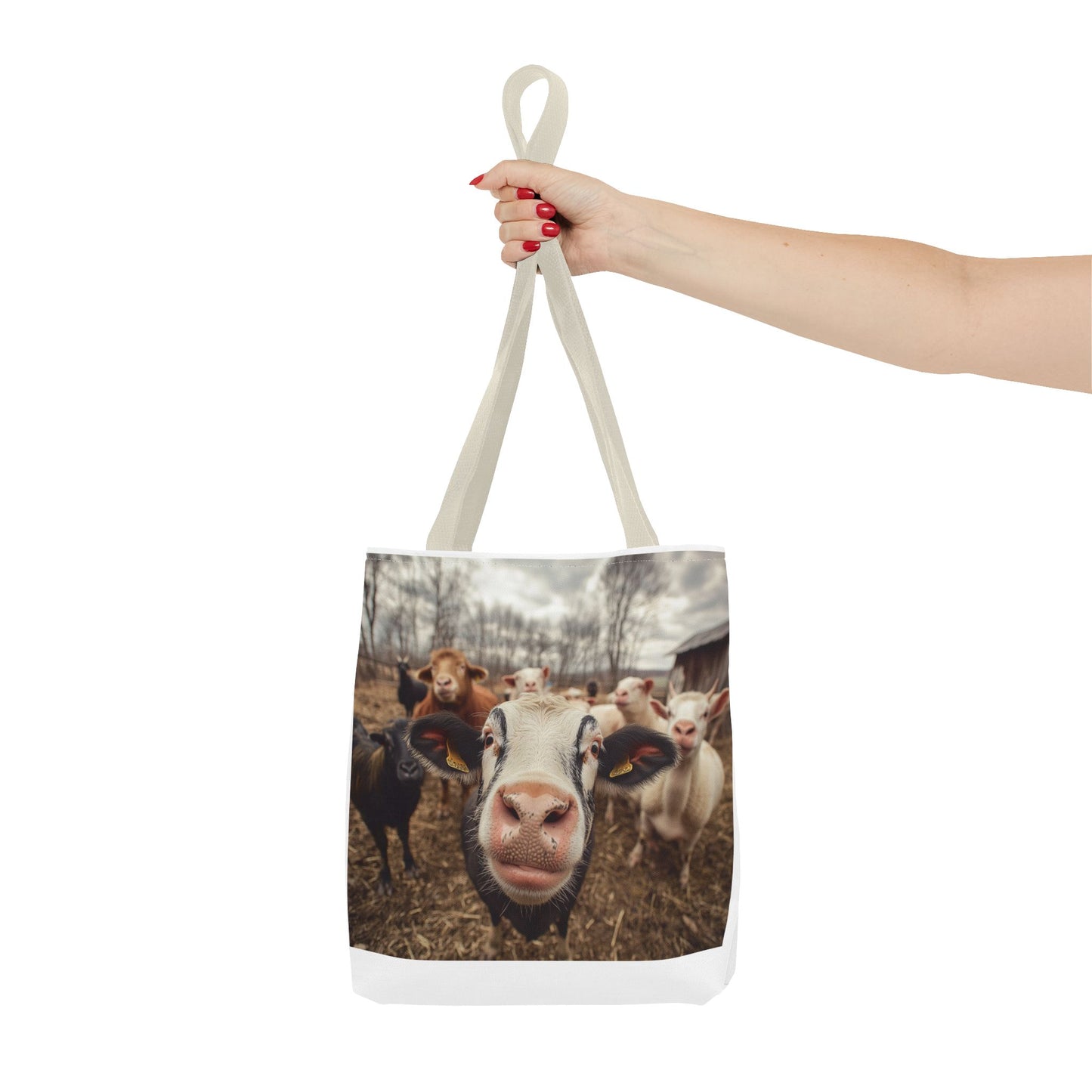 Cow Selfie - Tote Bag