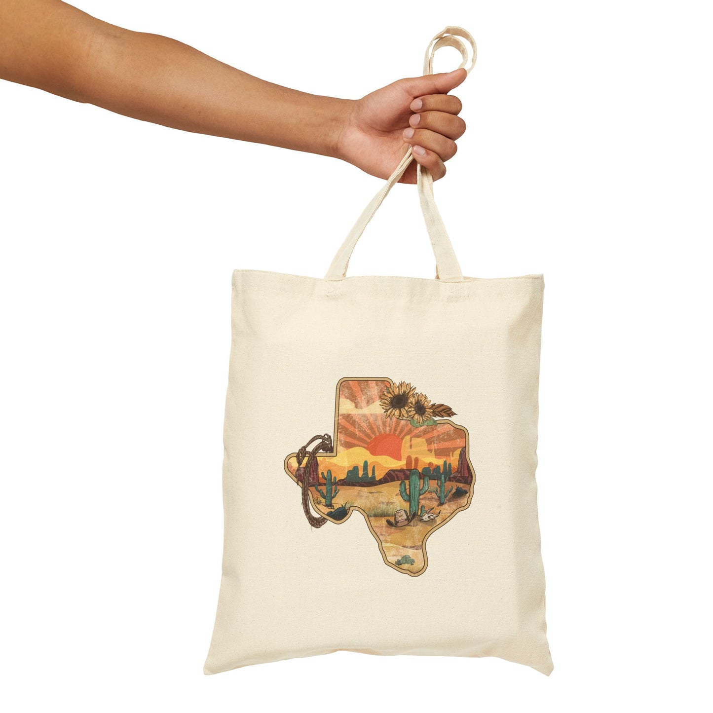 Countryside Living Cotton Canvas Tote Bag
