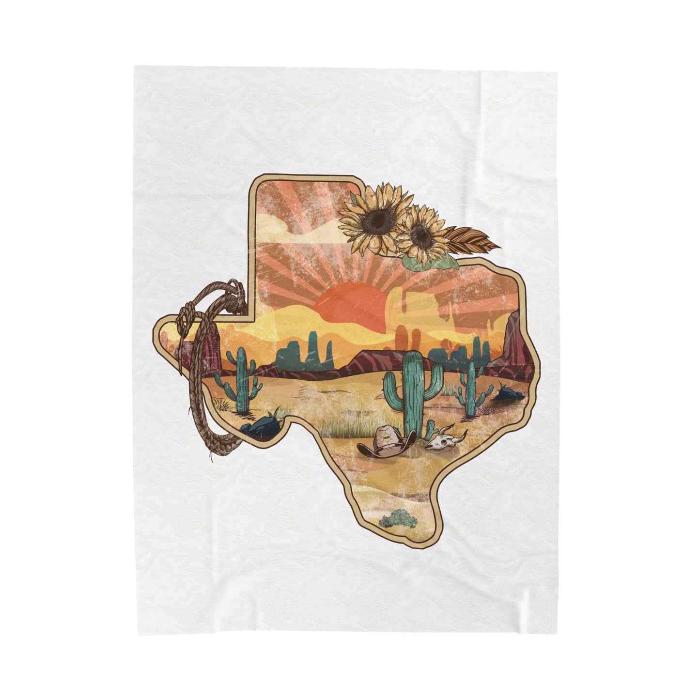 Countryside Living Velveteen Plush Blanket