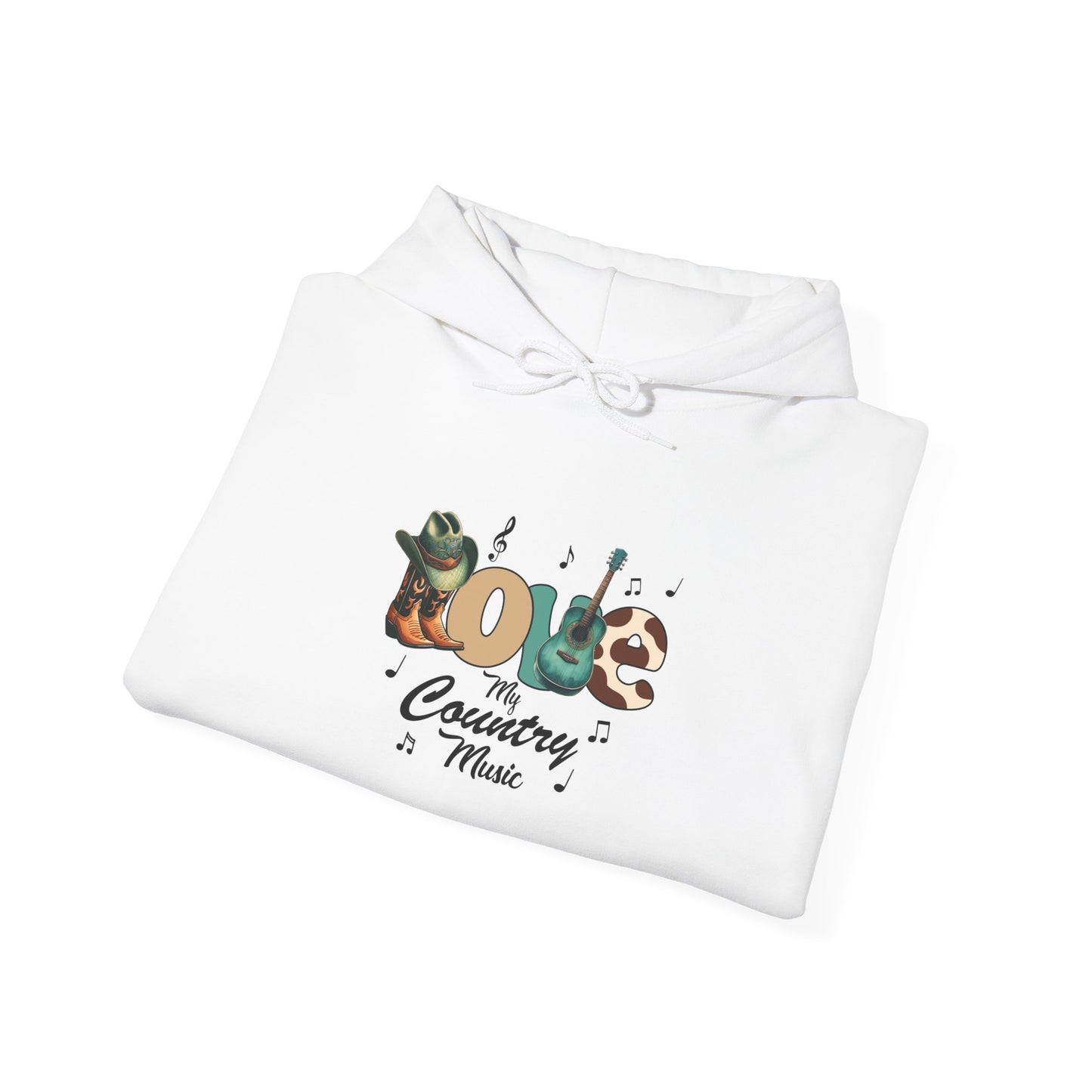 Country Music Lover Unisex Hooded Sweatshirt