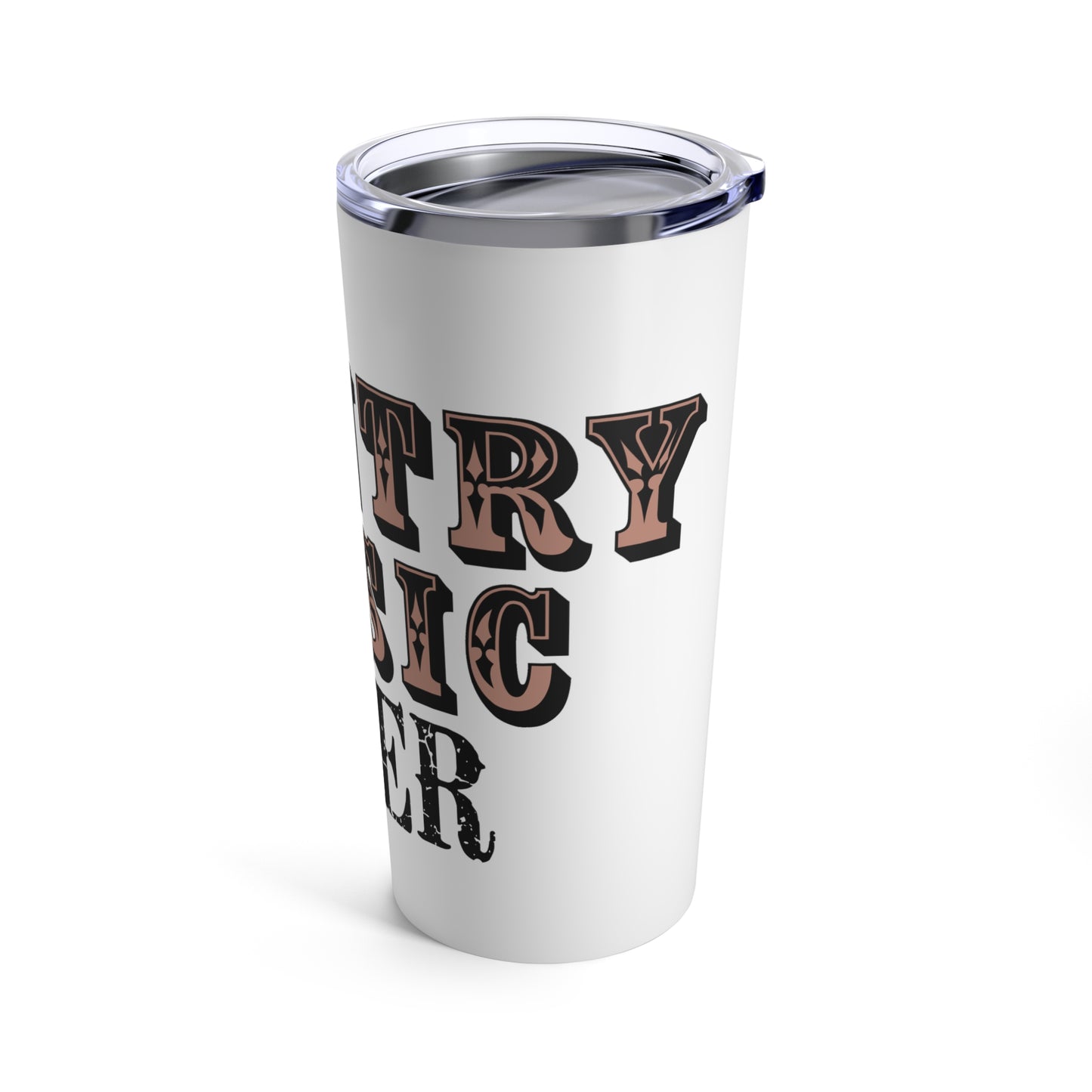 Country Music Lover Tumbler 20oz