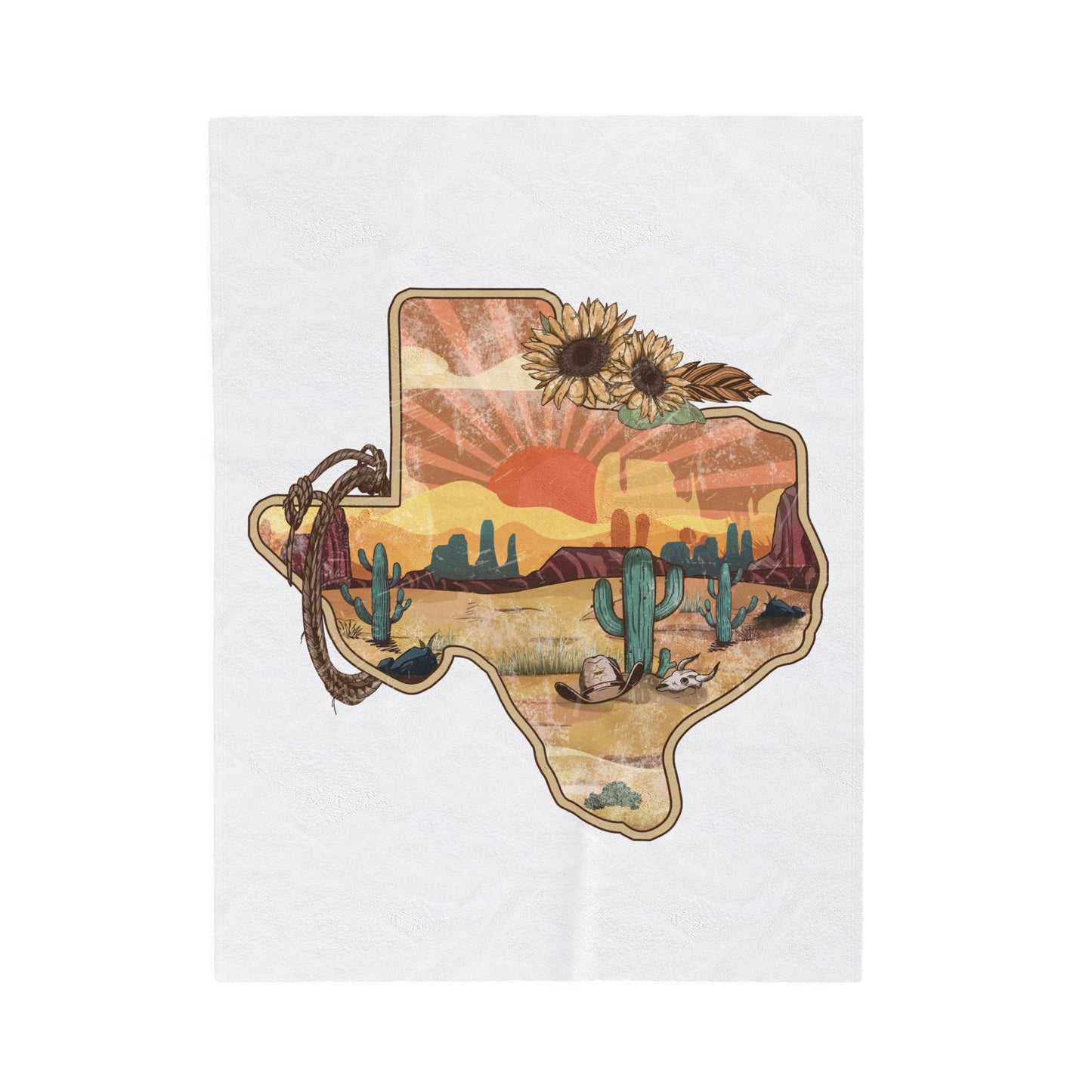 Countryside Living Velveteen Plush Blanket