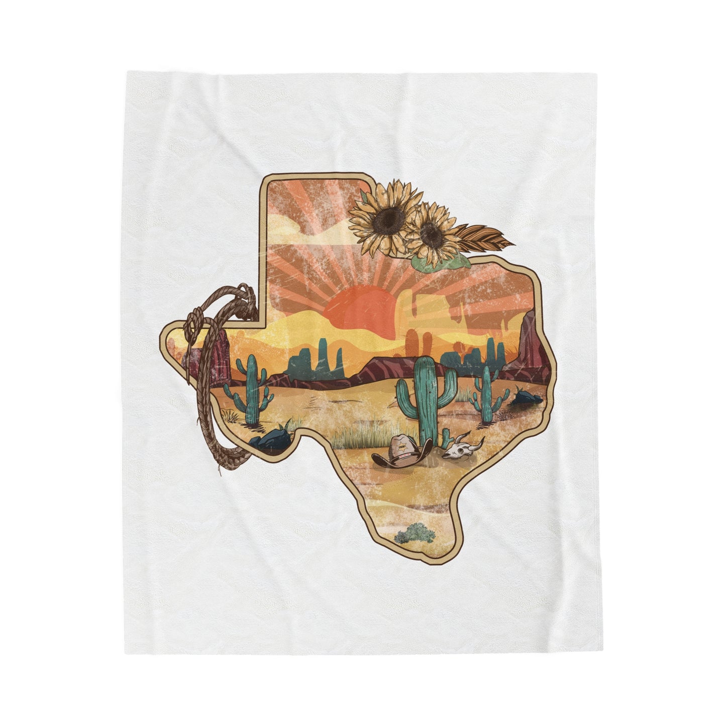Countryside Living Velveteen Plush Blanket