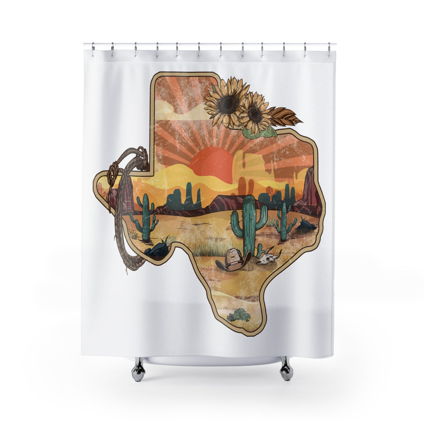 Texas Shower Curtains