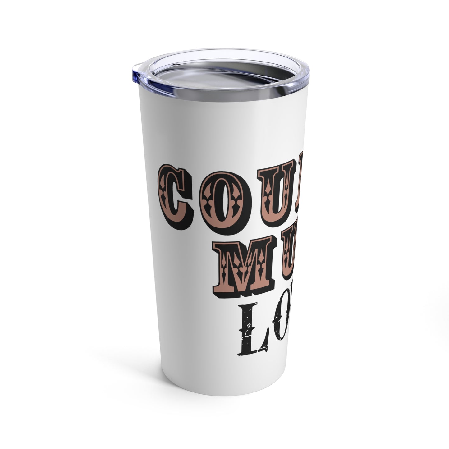 Country Music Lover Tumbler 20oz