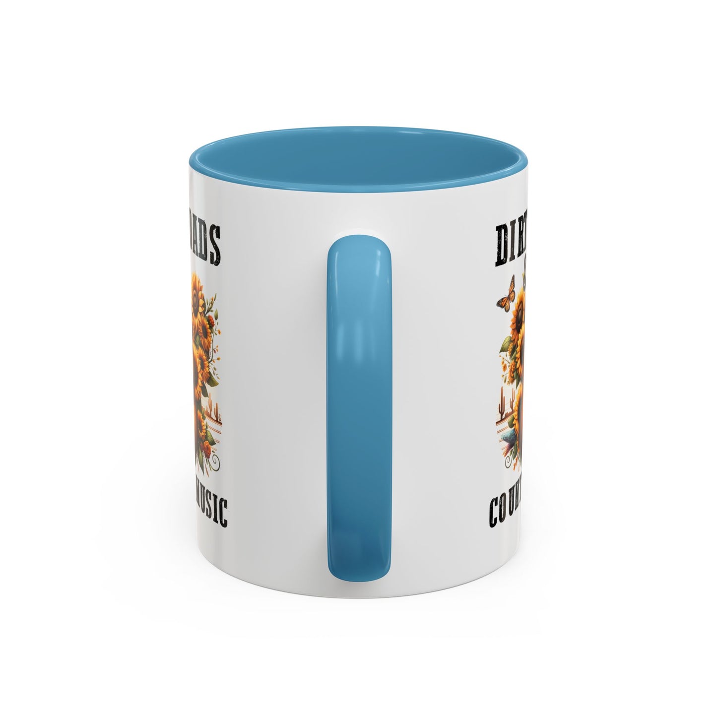Dirty Roads Accent Coffee Mug