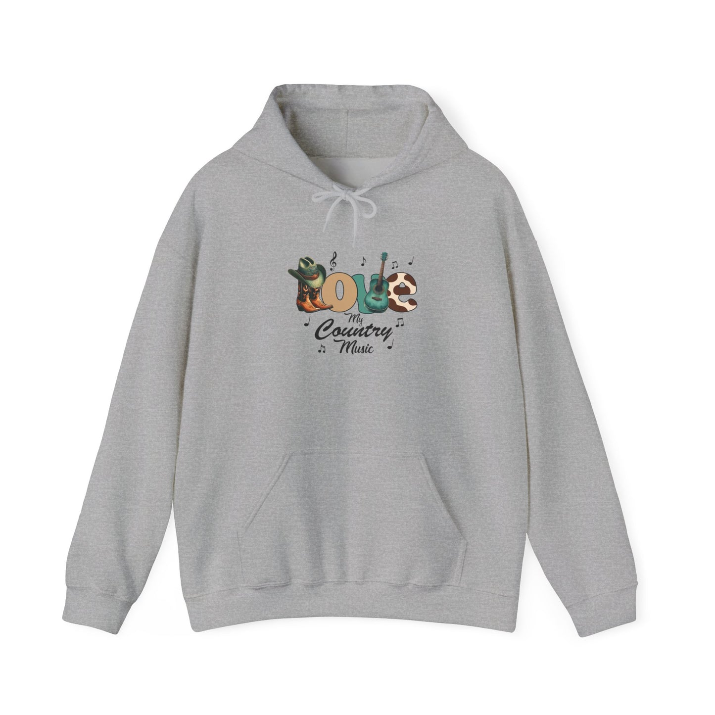 Country Music Lover Unisex Hooded Sweatshirt