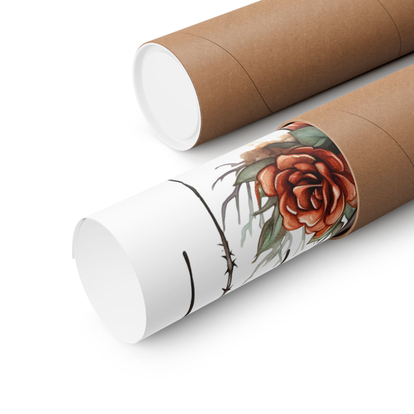 Boho Skull Matte Vertical Posters