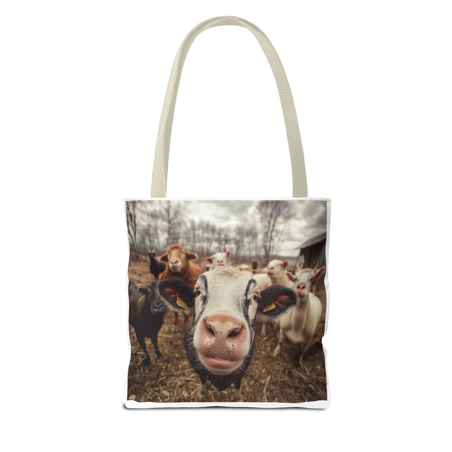 Cow Selfie - Tote Bag