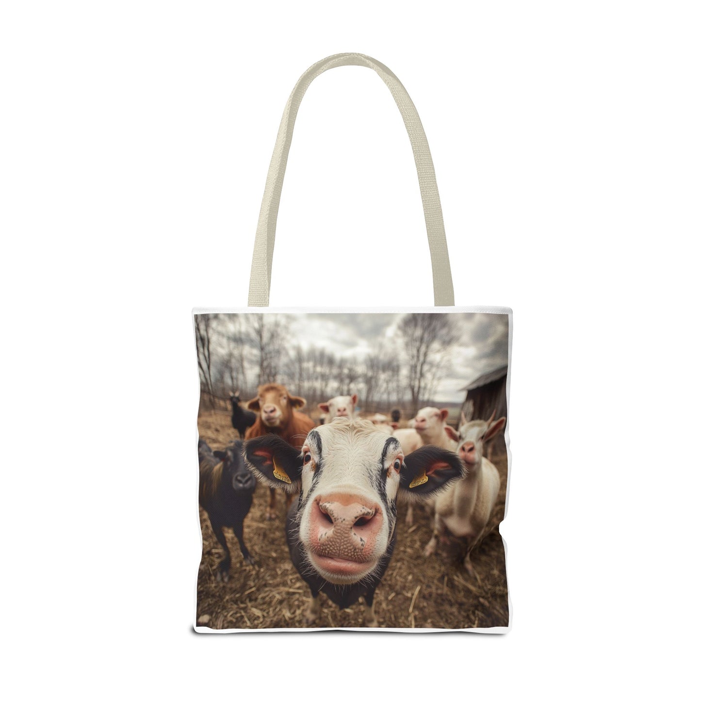 Cow Selfie - Tote Bag