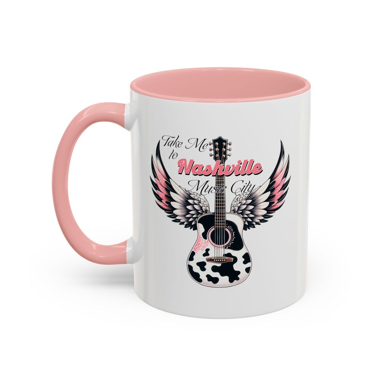 Nashville Music City Accent Coffee Mug