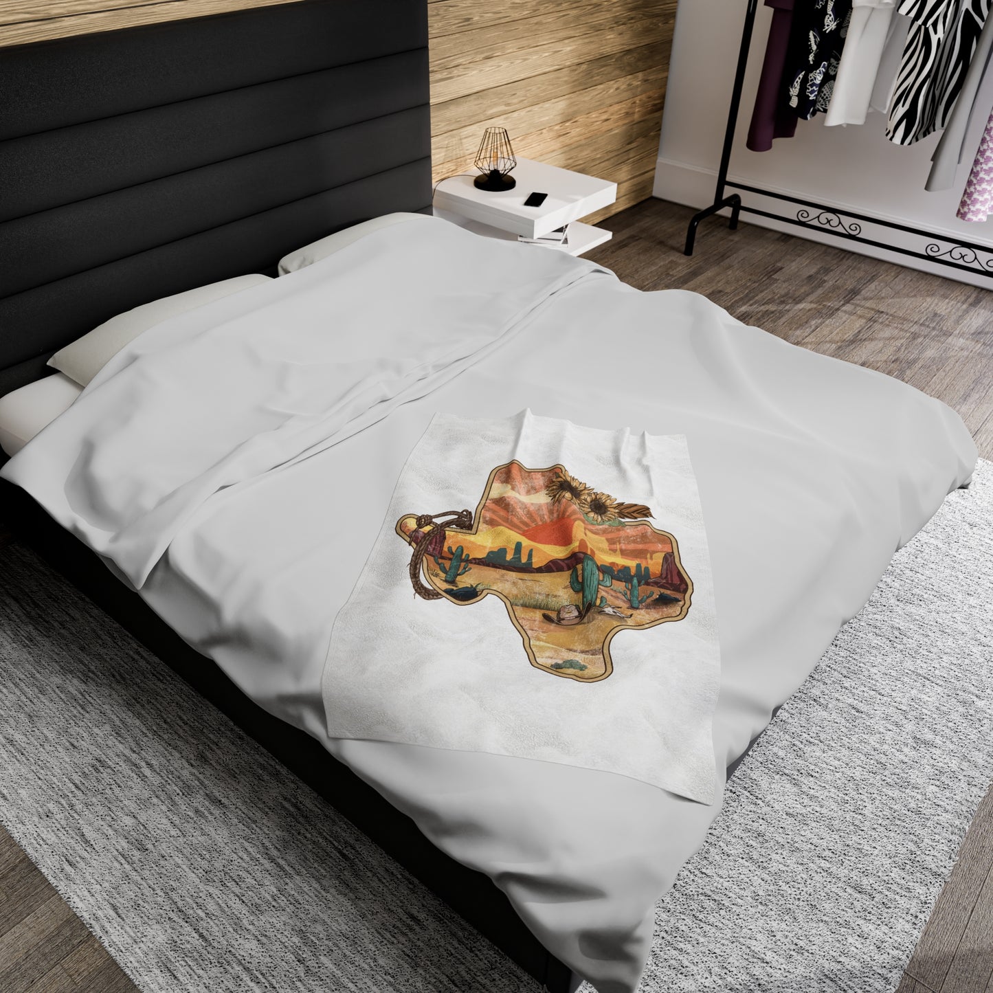 Countryside Living Velveteen Plush Blanket