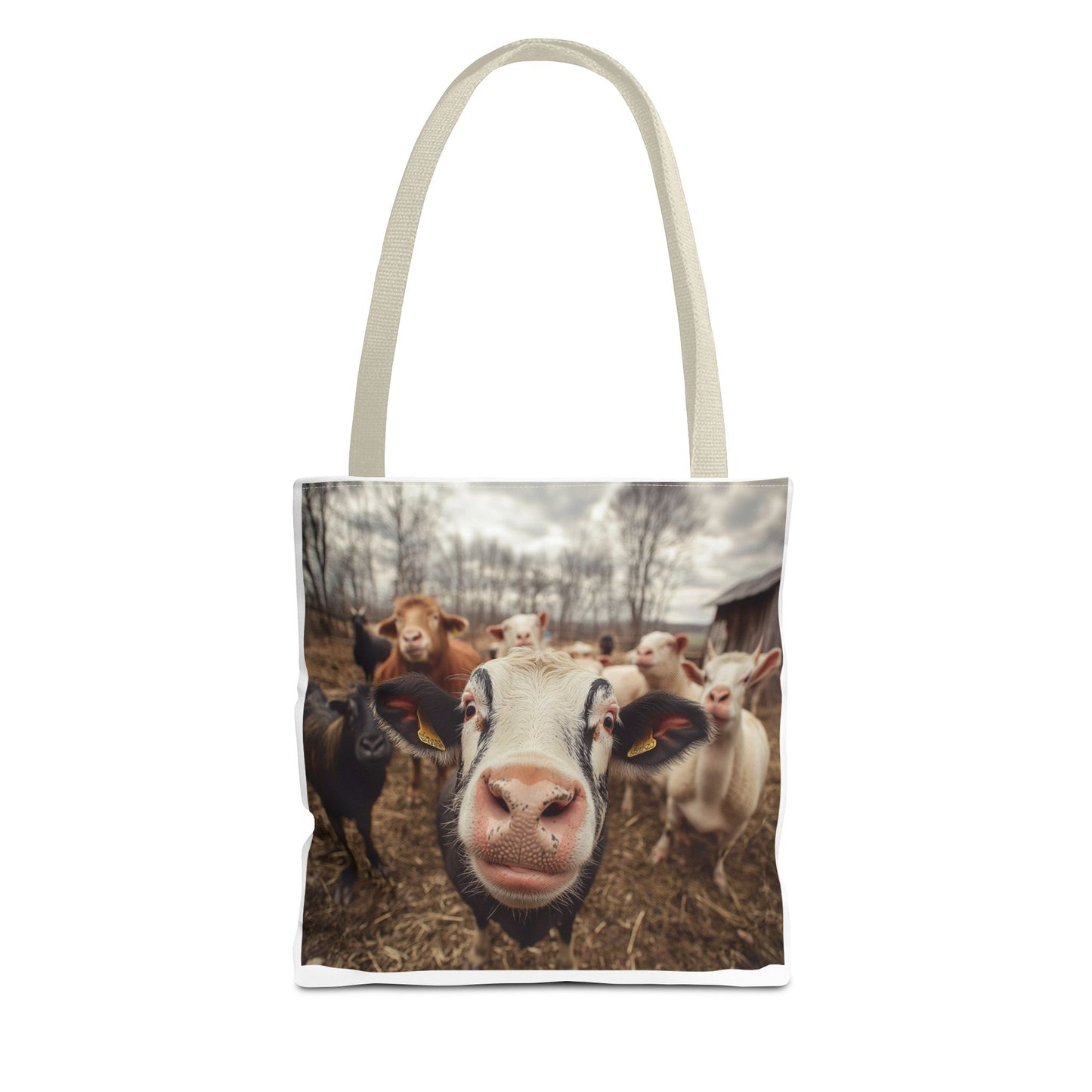 Cow Selfie - Tote Bag