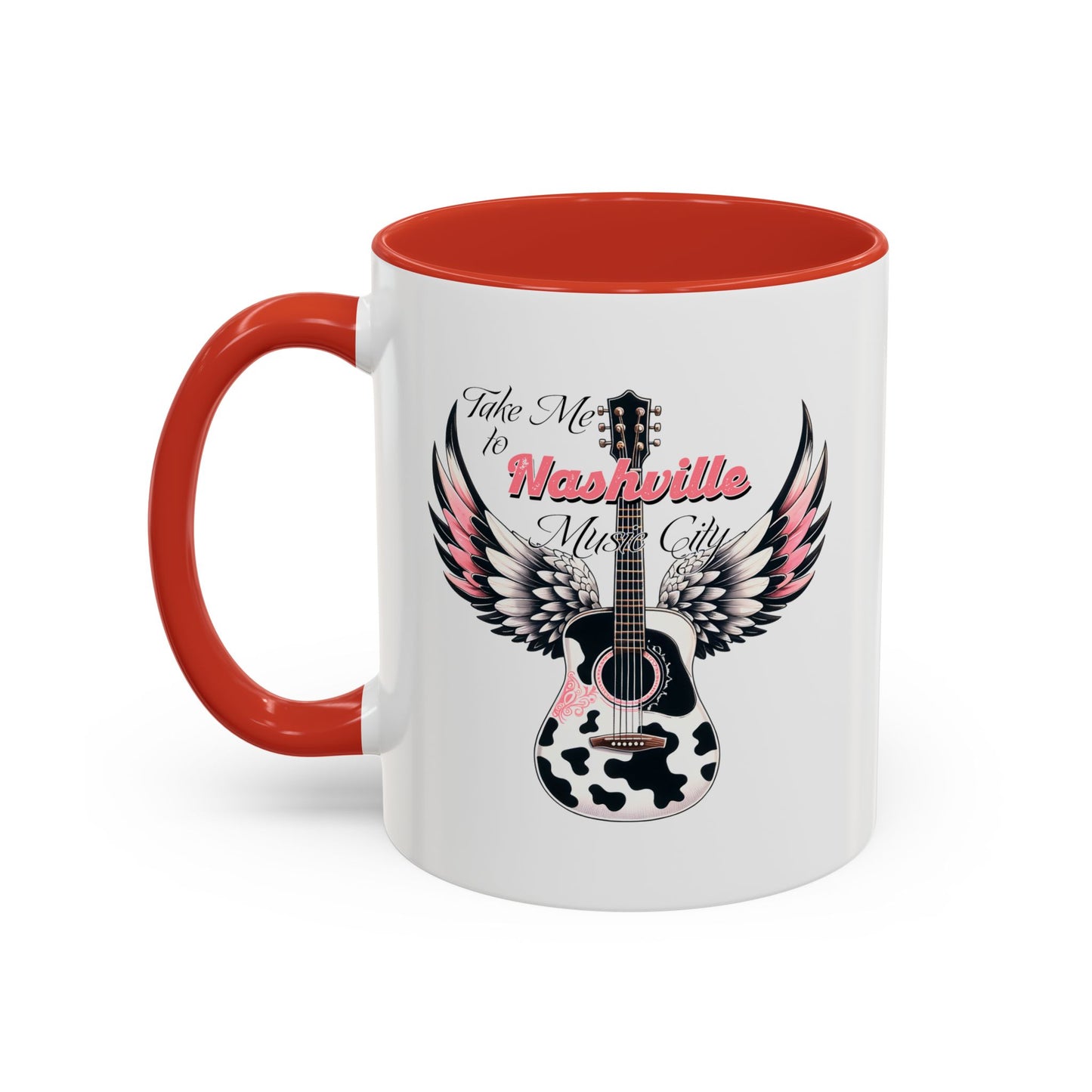 Nashville Music City Accent Coffee Mug