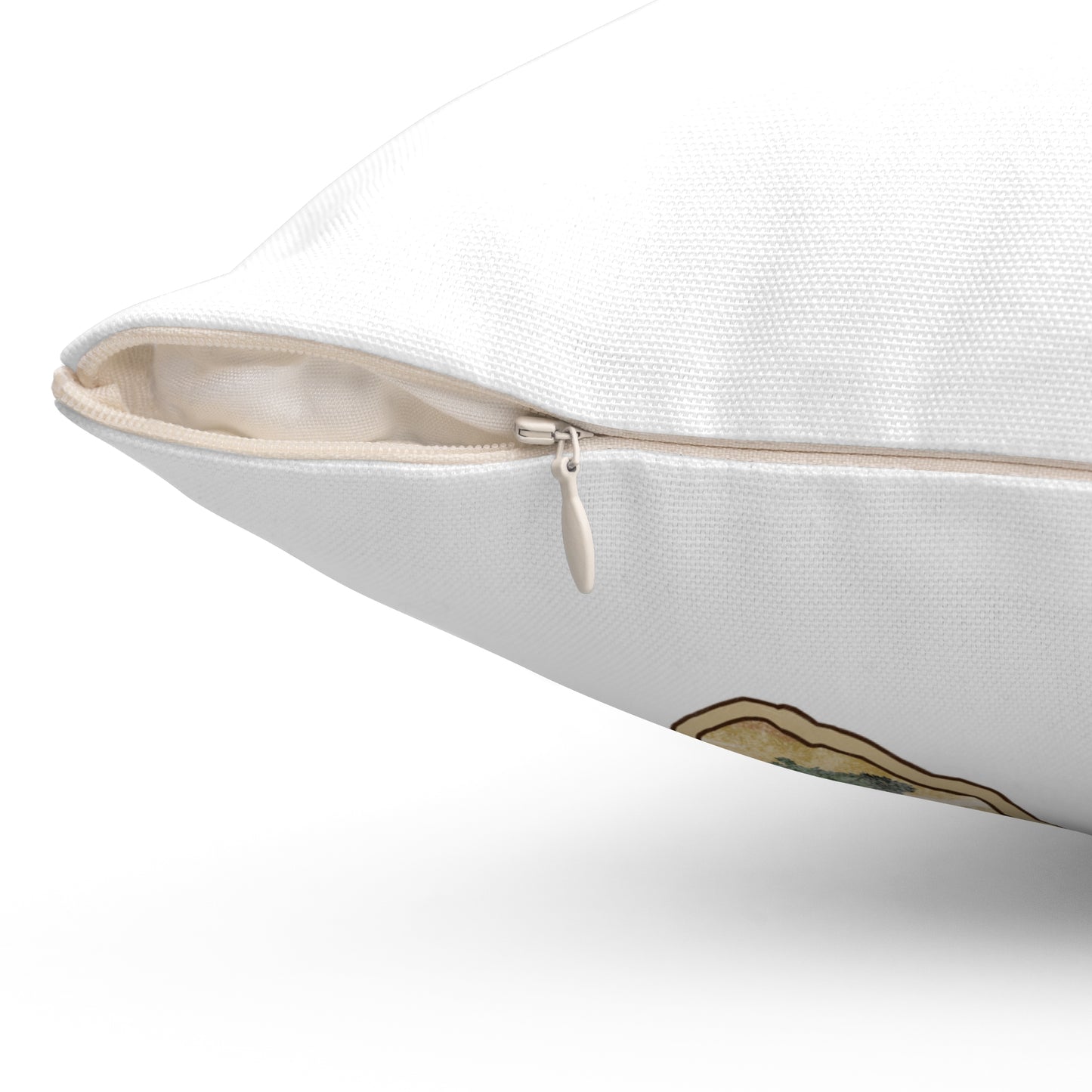 Texas Spun Polyester Square Pillow