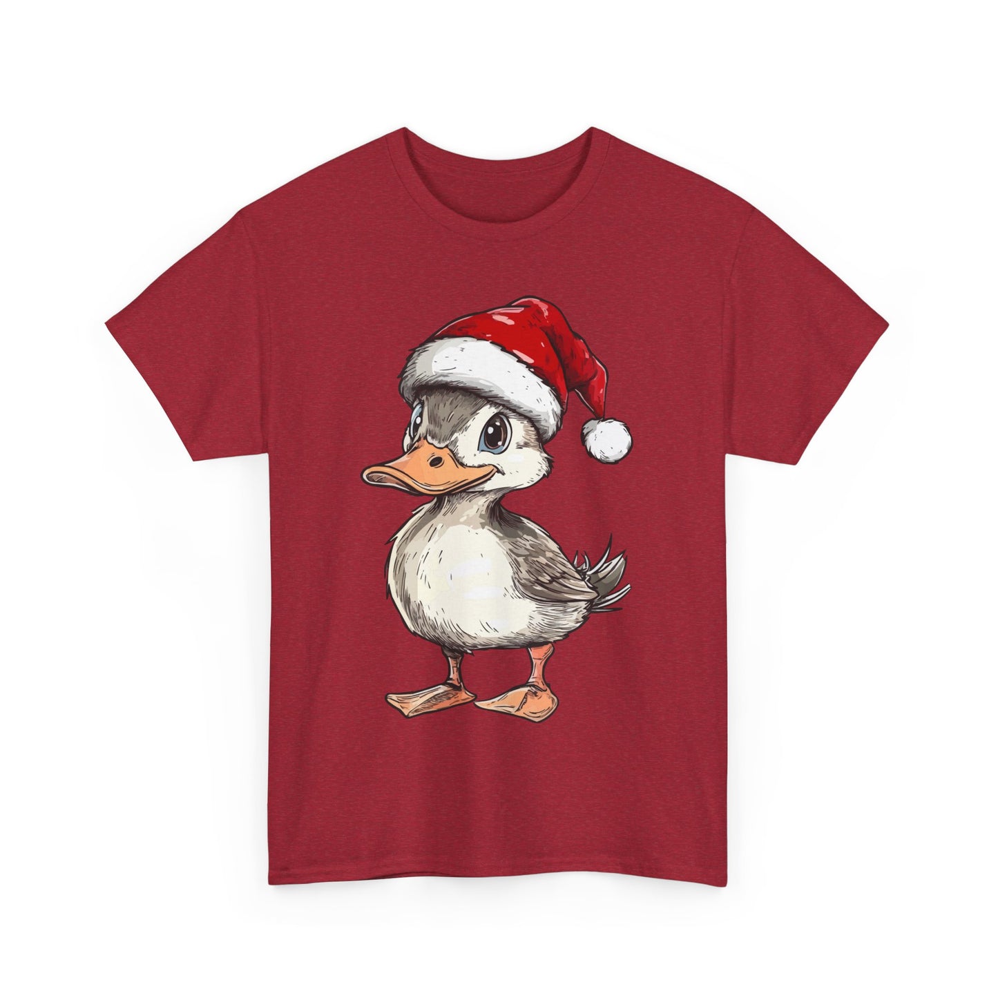 Christmas Duck - Unisex Heavy Cotton Tee
