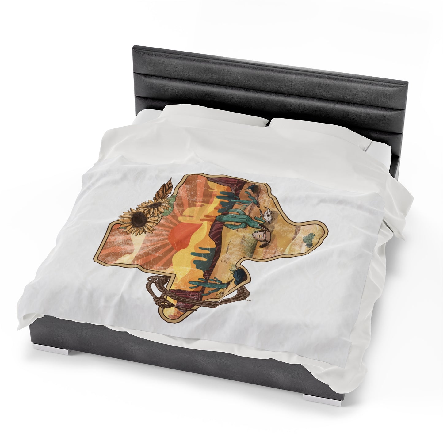 Countryside Living Velveteen Plush Blanket