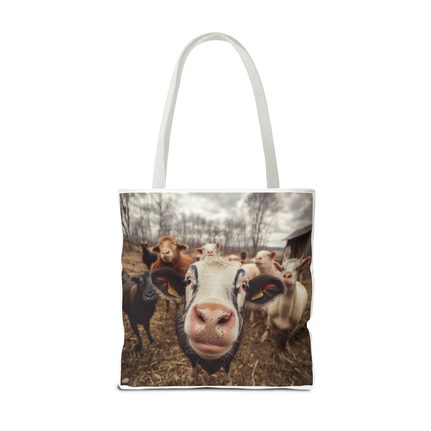 Cow Selfie - Tote Bag