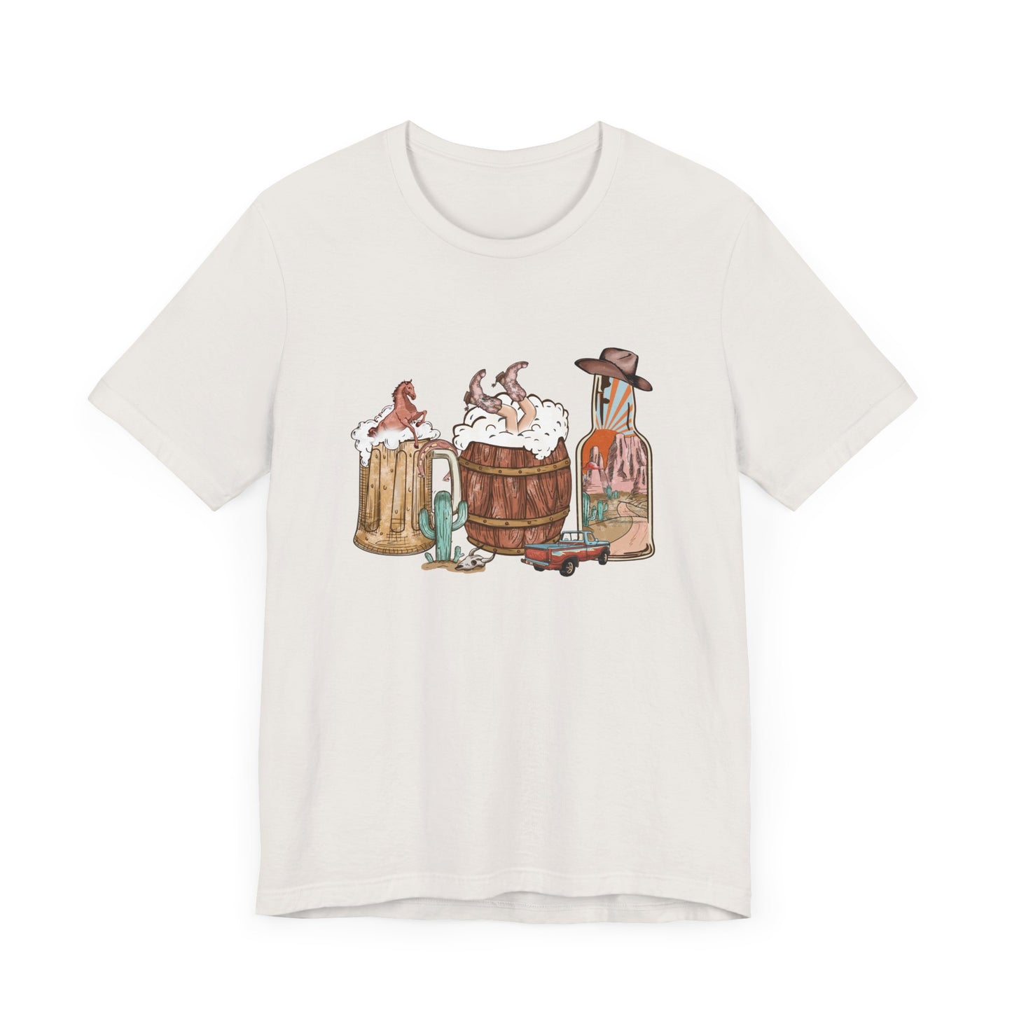 Boho Western Unisex Jersey Short Sleeve Tee