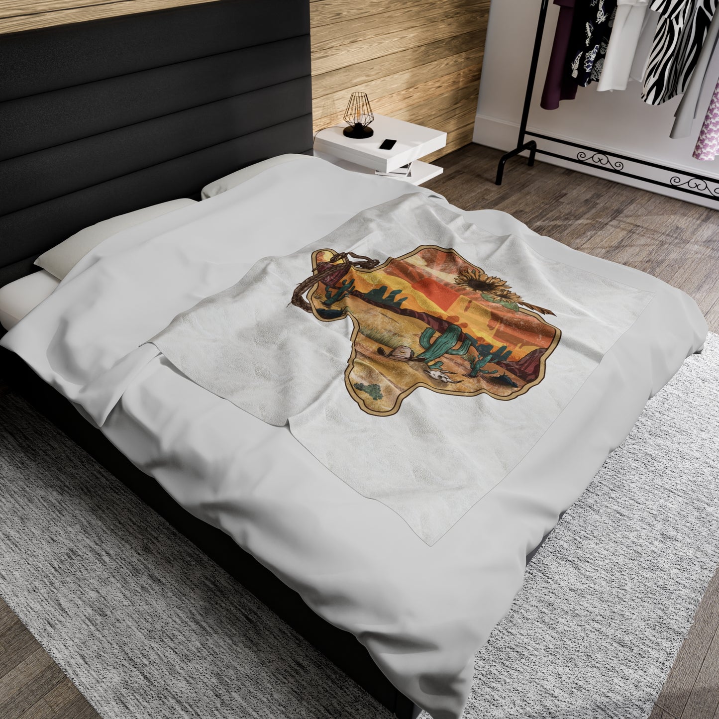 Countryside Living Velveteen Plush Blanket