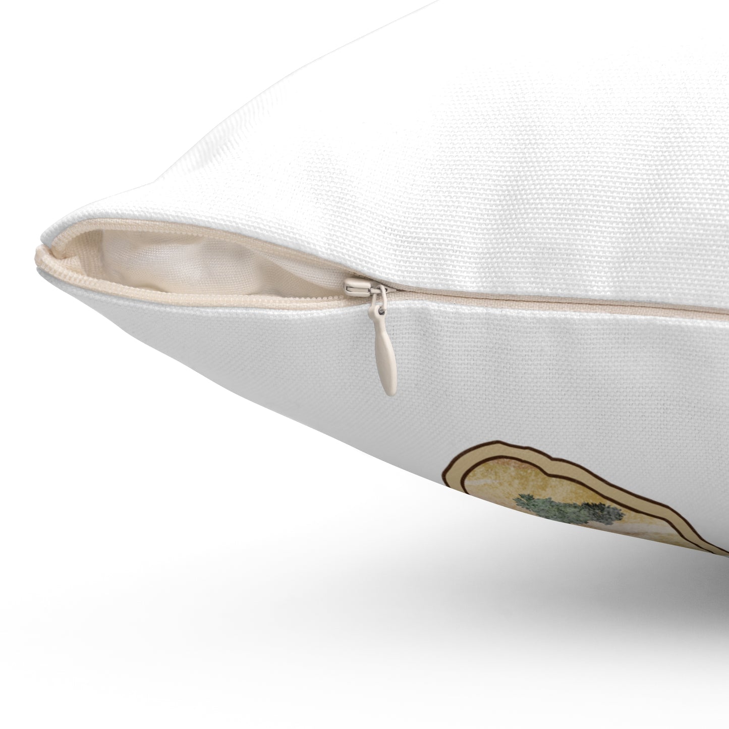 Texas Spun Polyester Square Pillow